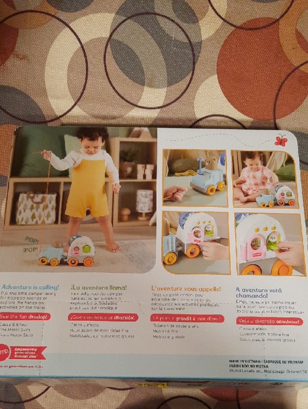 Fisher-Price Friendship Forest Pull-Along Camper Toy - Picture 2 of 6